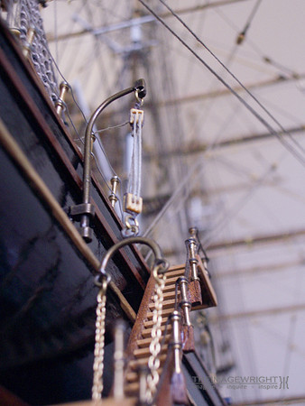 Boarding The Cutty Sark.