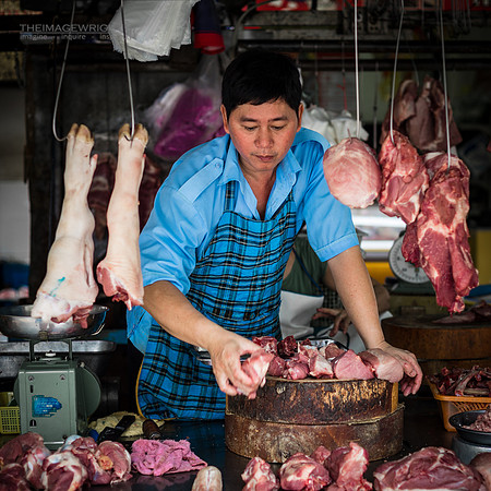 Meat. The Butcher.