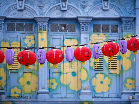 Lanterns.